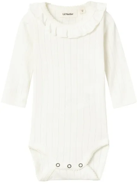 Rachel nis langermet slim body - COCONUT MILK - 62